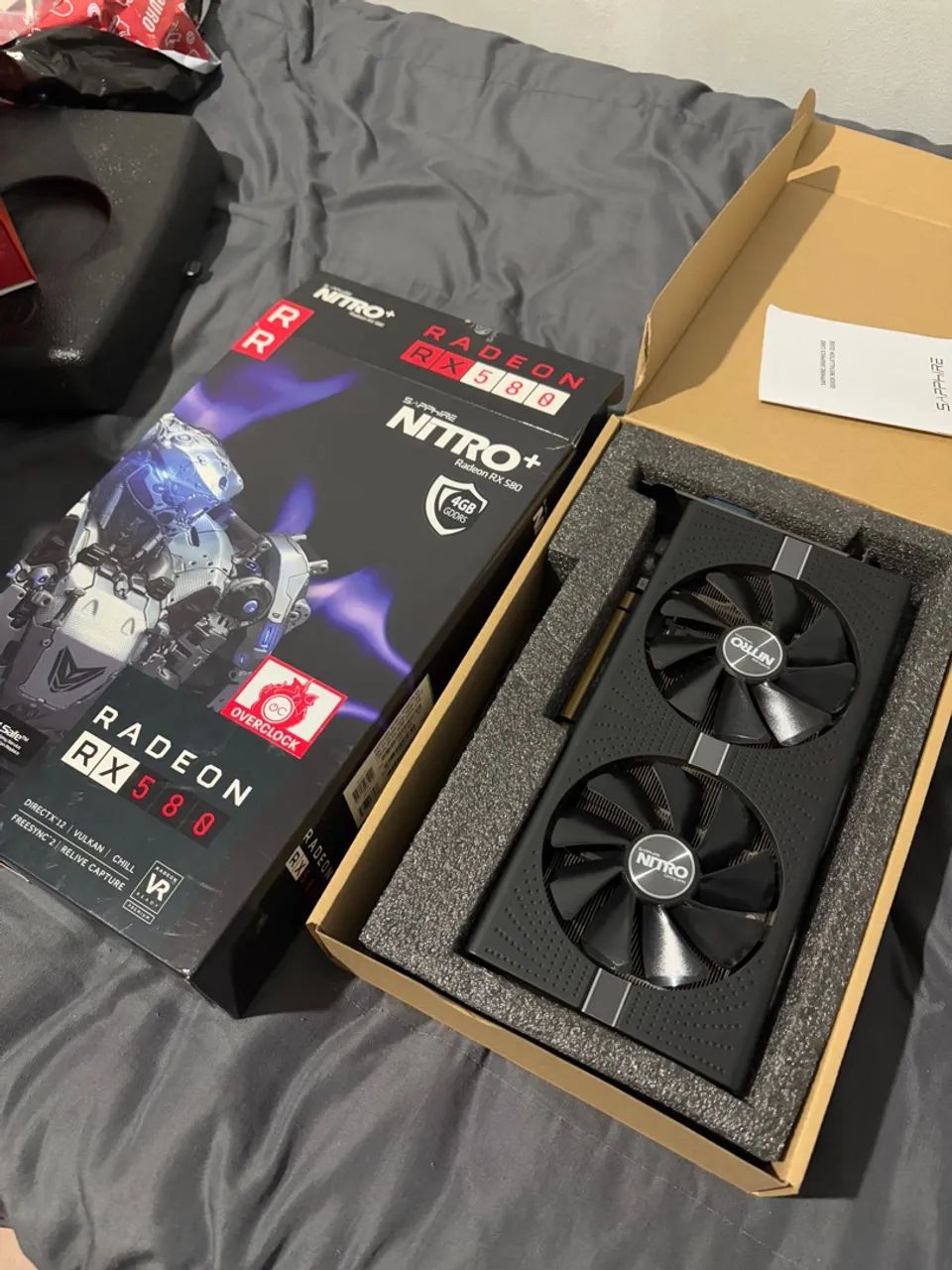 Rx 580 4gb Sapphire NITRO 