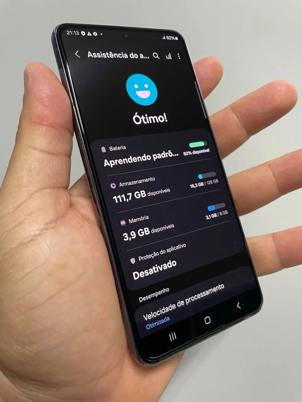 Samsung Galaxy S21 5G 8/128gb Preto todo original 12X no cartão VENDO/TROCO - Foto 2