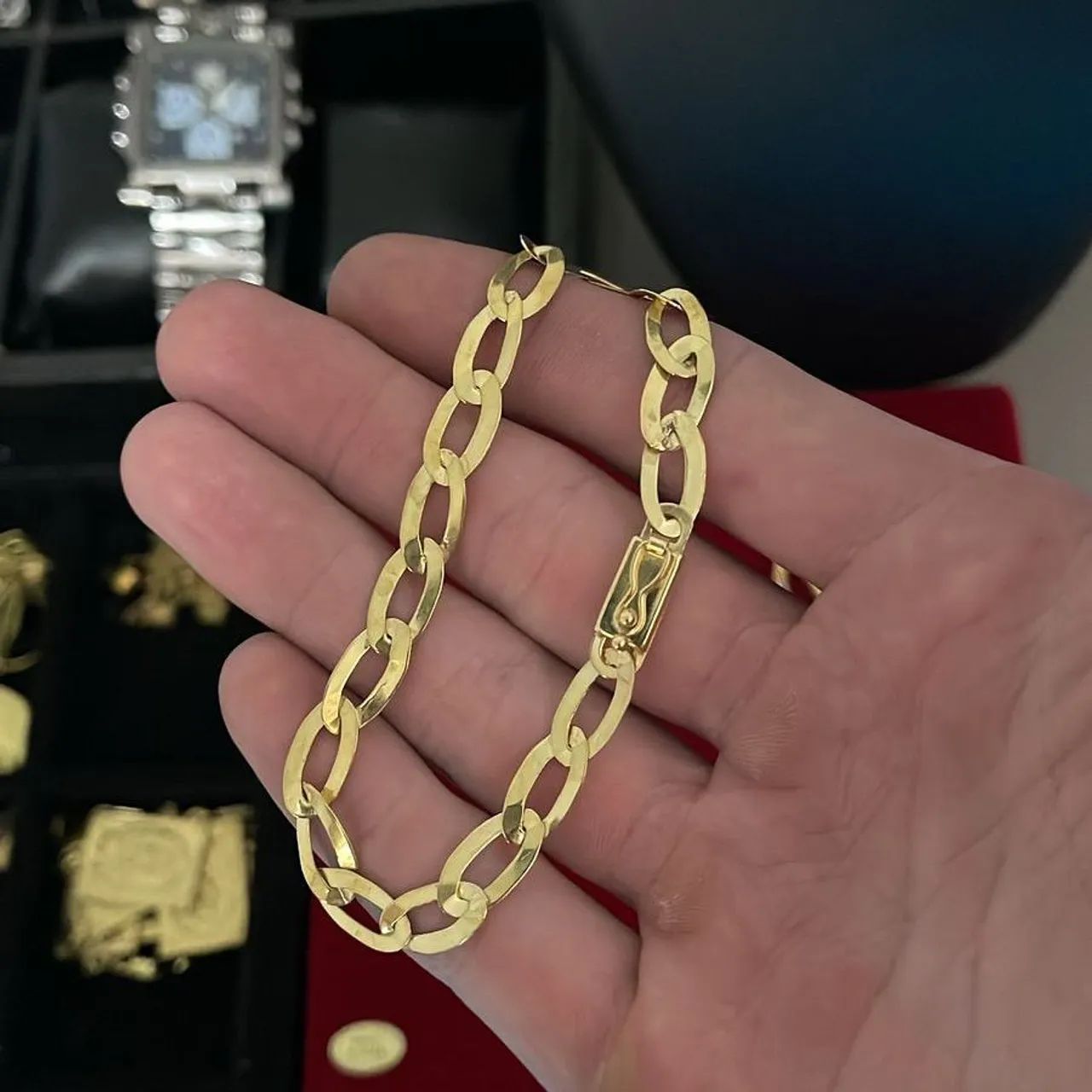 Pulseira Masculina em Moeda Antiga  - Foto 2