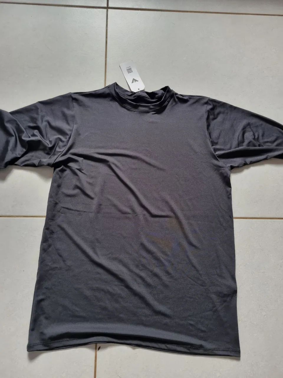 Camiseta Manga Longa Preta