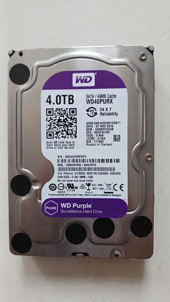 Hd wd Purple 4tb cftv dvr CPU  - Foto 3