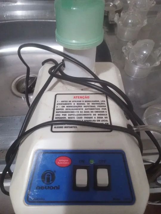 Inalador Nebulizador Neuoni - Novo - Foto 4