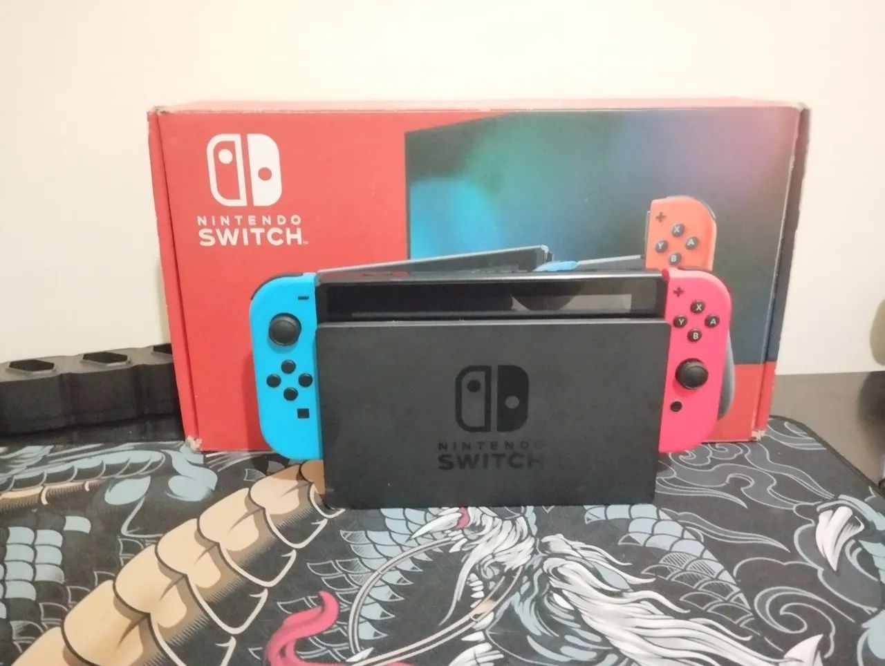 Nintendo Switch em excelentes condições, com jogos e caixa  - Foto 2