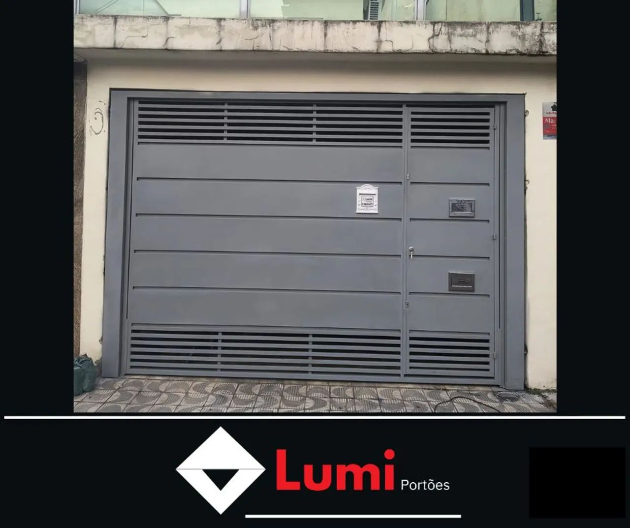 Portão Galvonizado_ Lumi: Design e Proteção - Foto 3