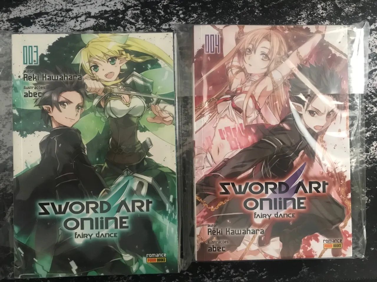 Sword art online vol 3 e 4 (Light Novel)