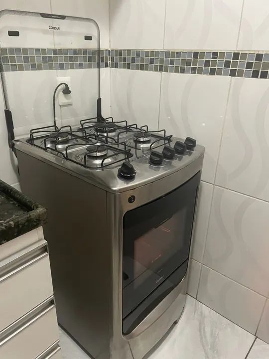 Fogão Consul 4 Bocas com Forno - Acendimento automático  - Foto 5