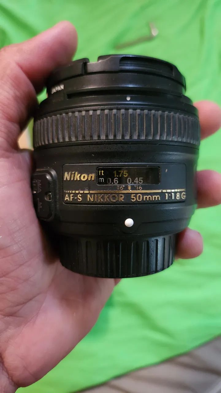 Lente Nikon AF-S 50mm f/1.8G + Acessórios - Foto 2