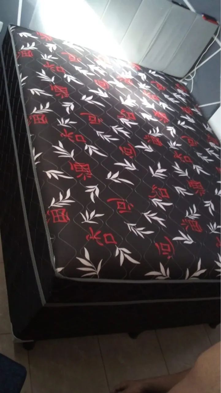 Cama Box de Casal Nova (Pronta Entrega) - Foto 2