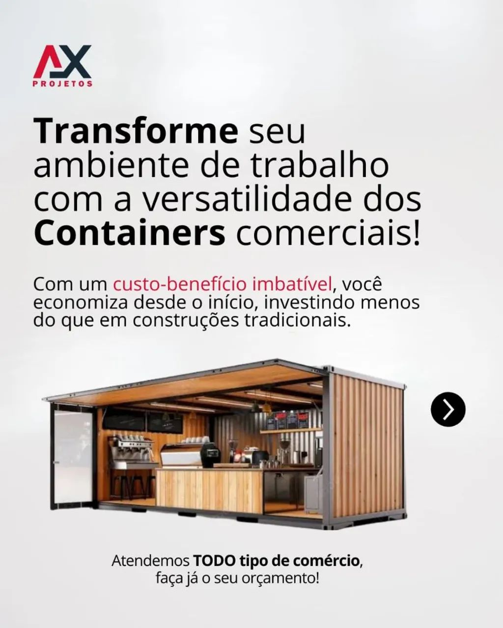 CONTAINER COMERCIAL- TRABSFORME SEU NEGÓCIO! 