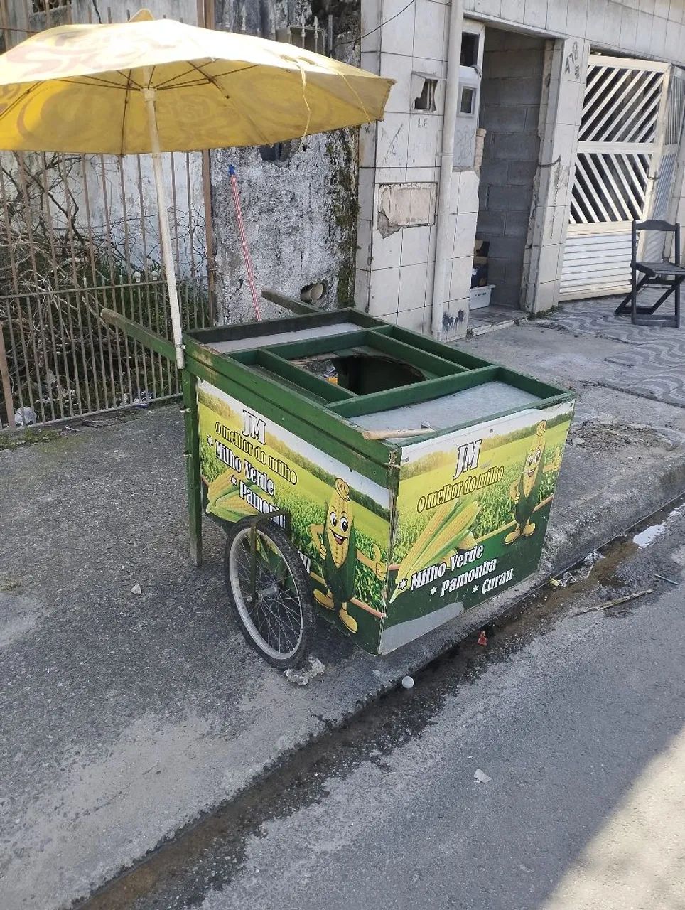 carrinho de milho