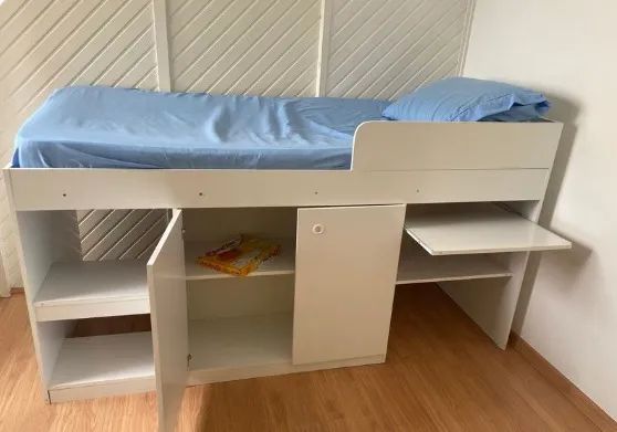 Cama solteiro multifuncional