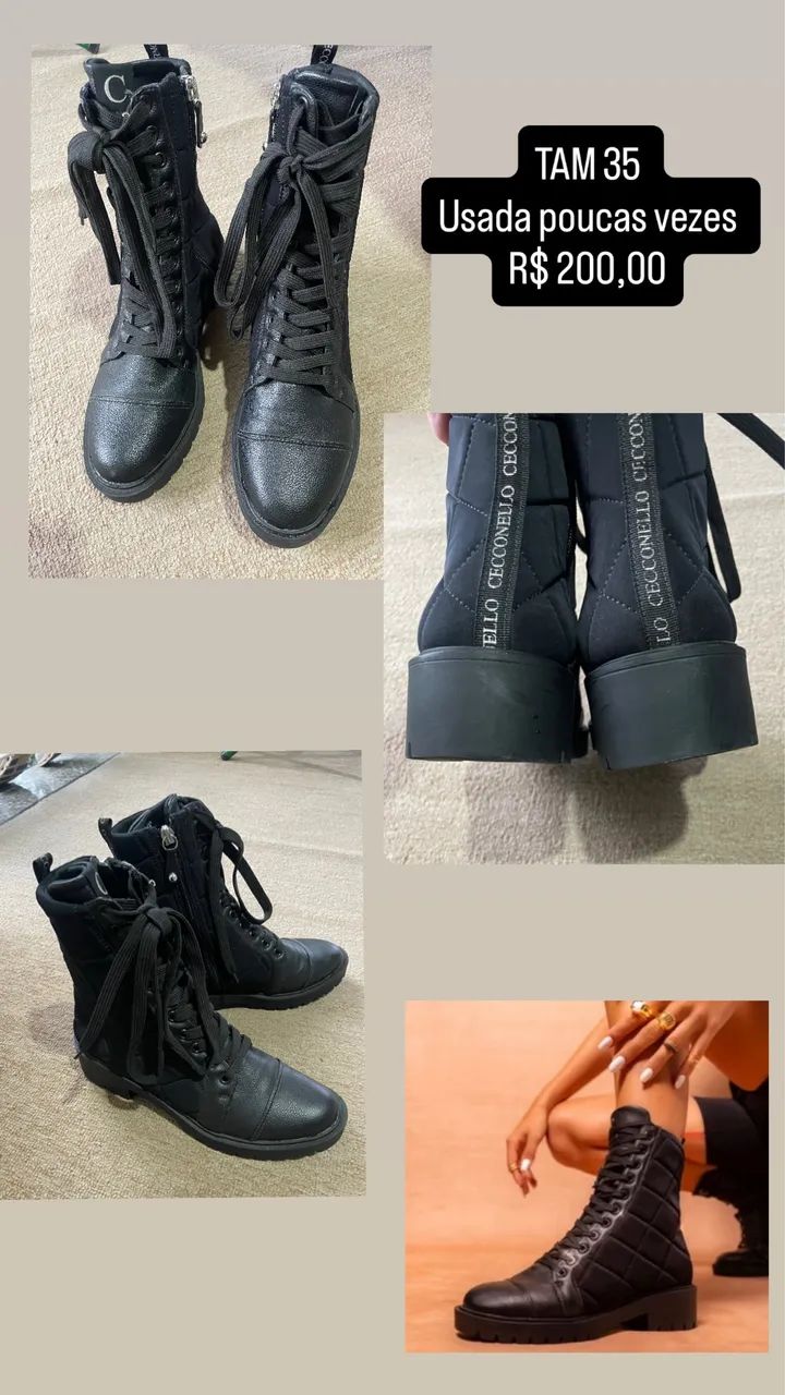 Bota pouco uso  - Foto 3