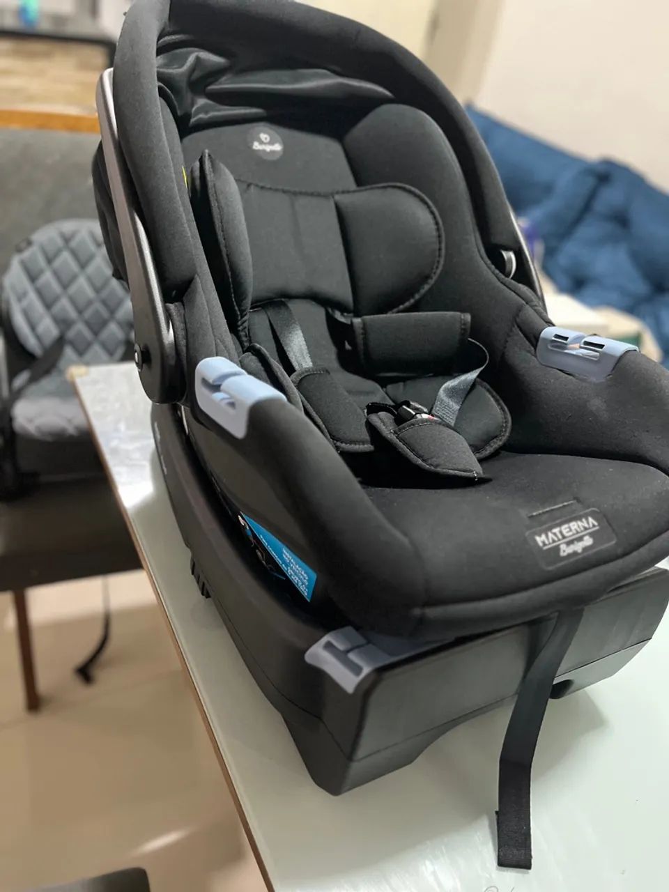 Bebê conforto e base isofix burigotto  - Foto 4