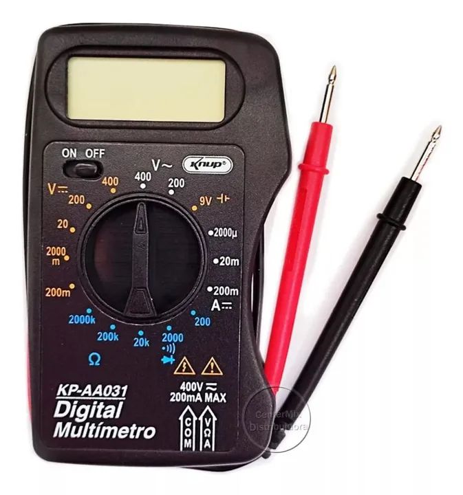 Multímetro Digital Knup Kp-aa031 - Foto 2