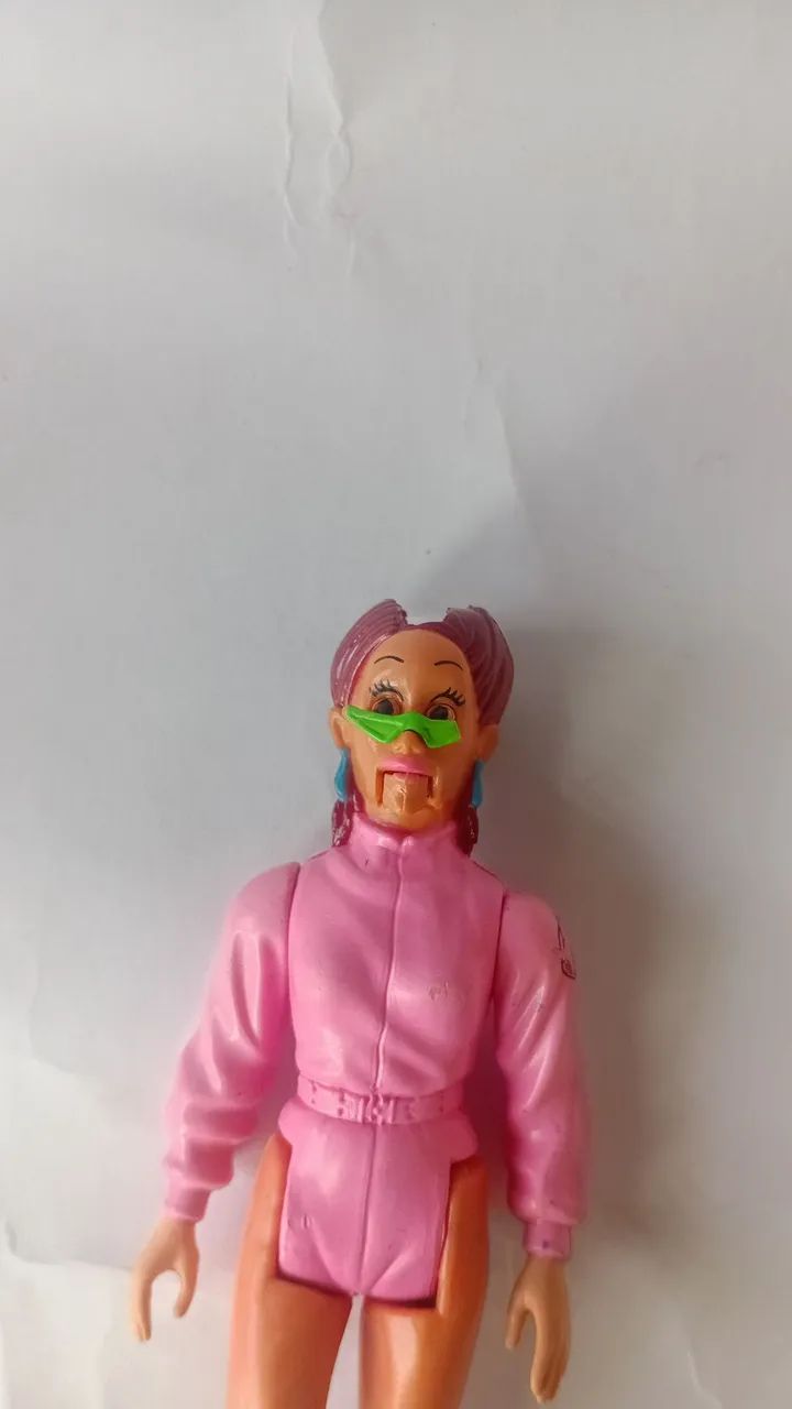 Boneca Janine Caça Fantasmas Ghostbusters colúmbia pictures 1987 brinquedo antigo estrela - Foto 2