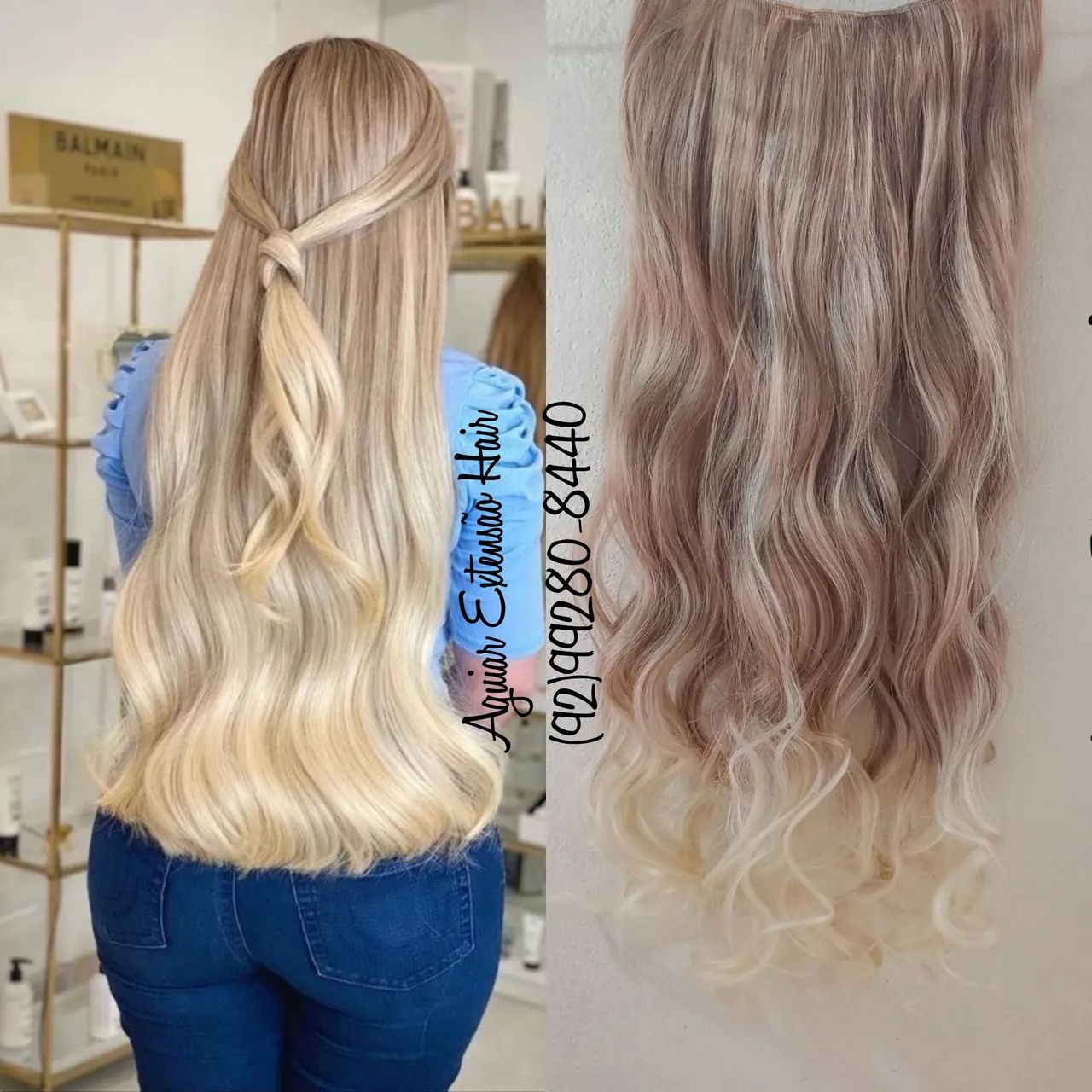 Mega hair Tic tac Bio vegetal 