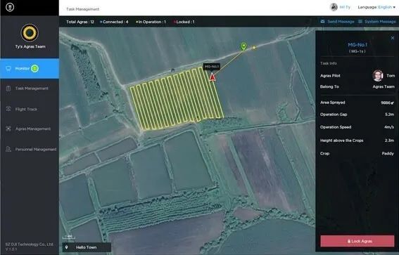 Drone Agrícola DJI Agras MG-1S Soluções Avançadas para Pulverização Agrícola - Foto 6