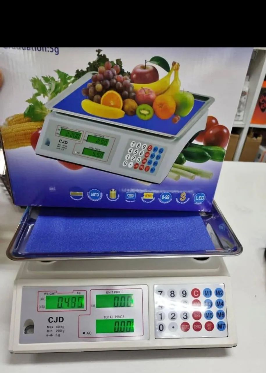 Balança Digital $ 210    40kg