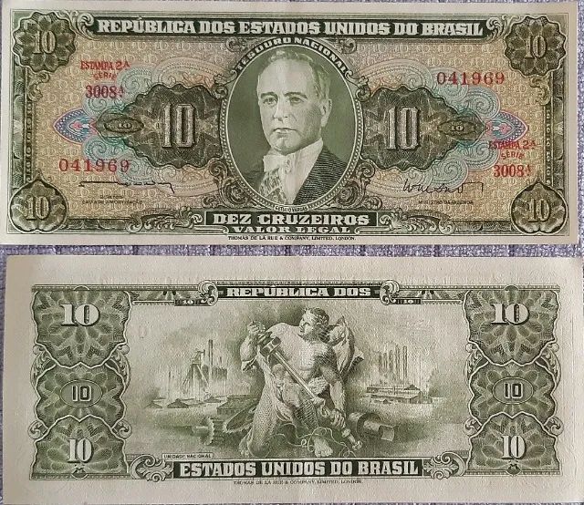 30 Cédulas FE de 10 CZ Getúlio Vargas  - Foto 3