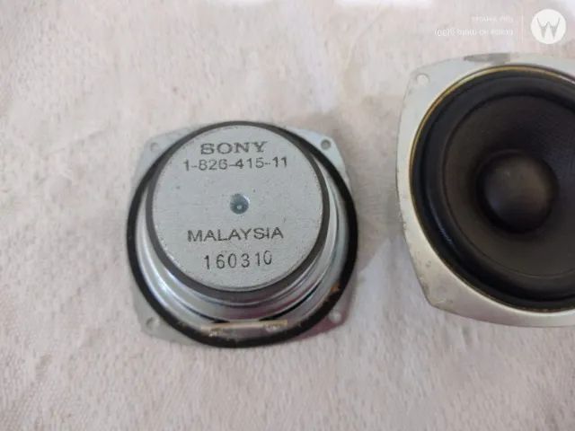 Par de alto falantes Sony, 3,5 polegadas, 6ohms, 70w cada, - Foto 5