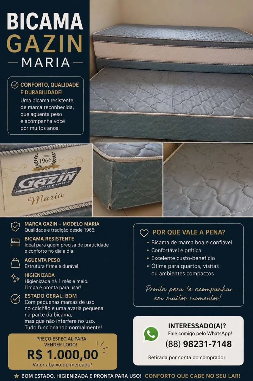 Vendo Bicama - Foto 4