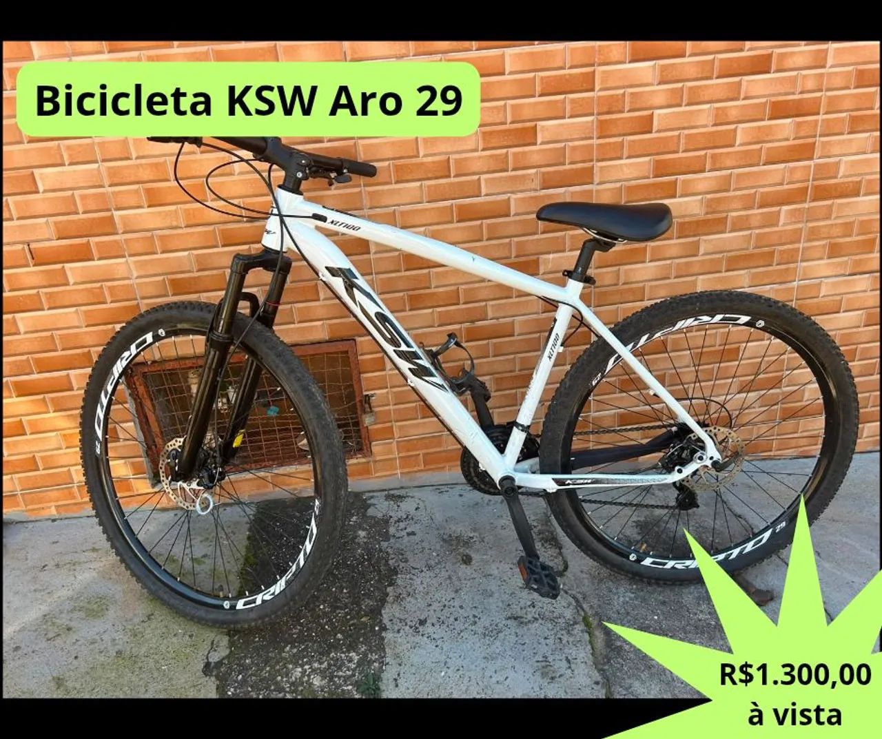 Bicicleta KSW Aro 29