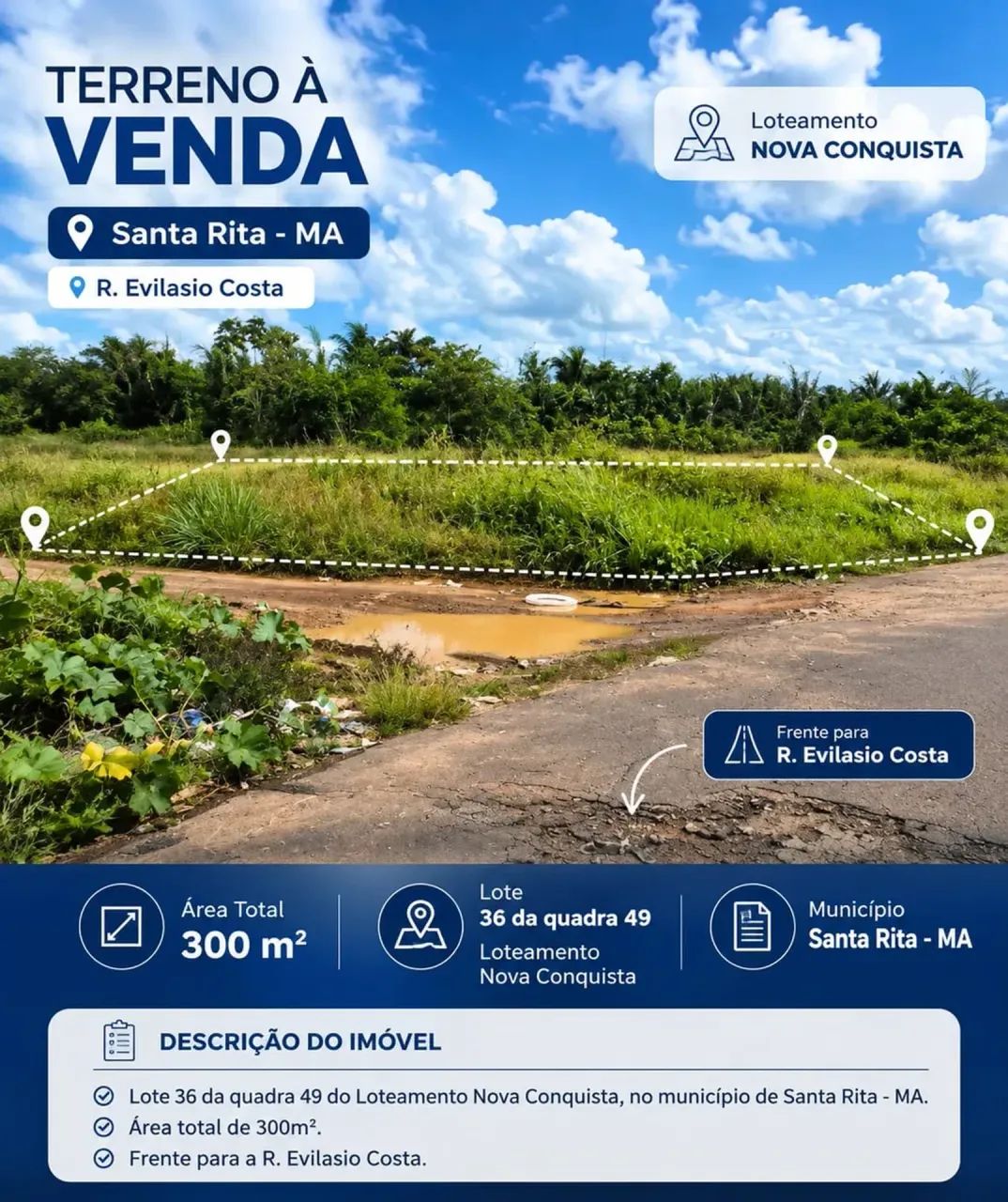 Terreno Santa Rita- 300m² - 10k - Foto 3
