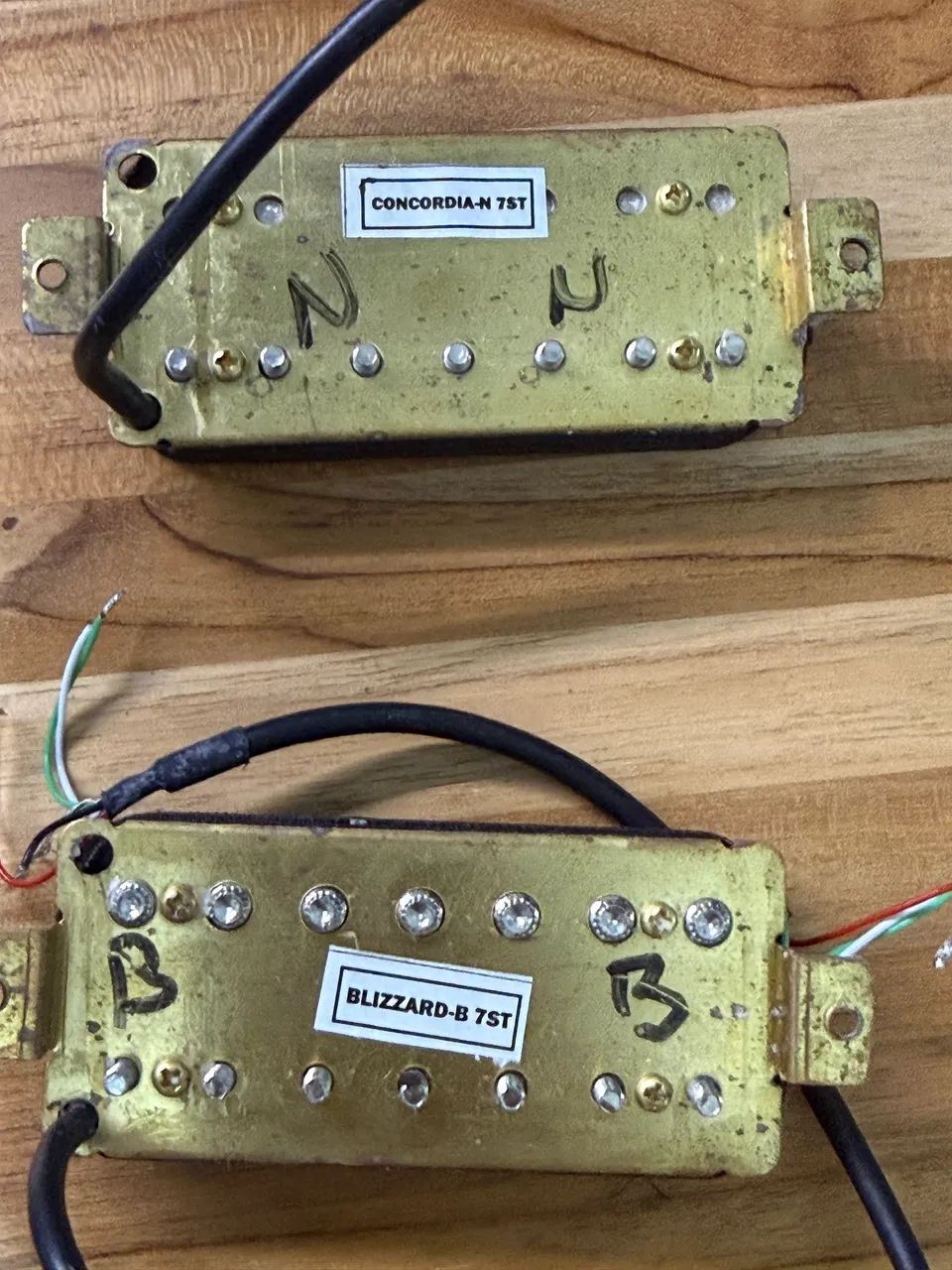 Set Captadores Ormsby 7 Cordas - Blizzard & Concordia - Foto 2