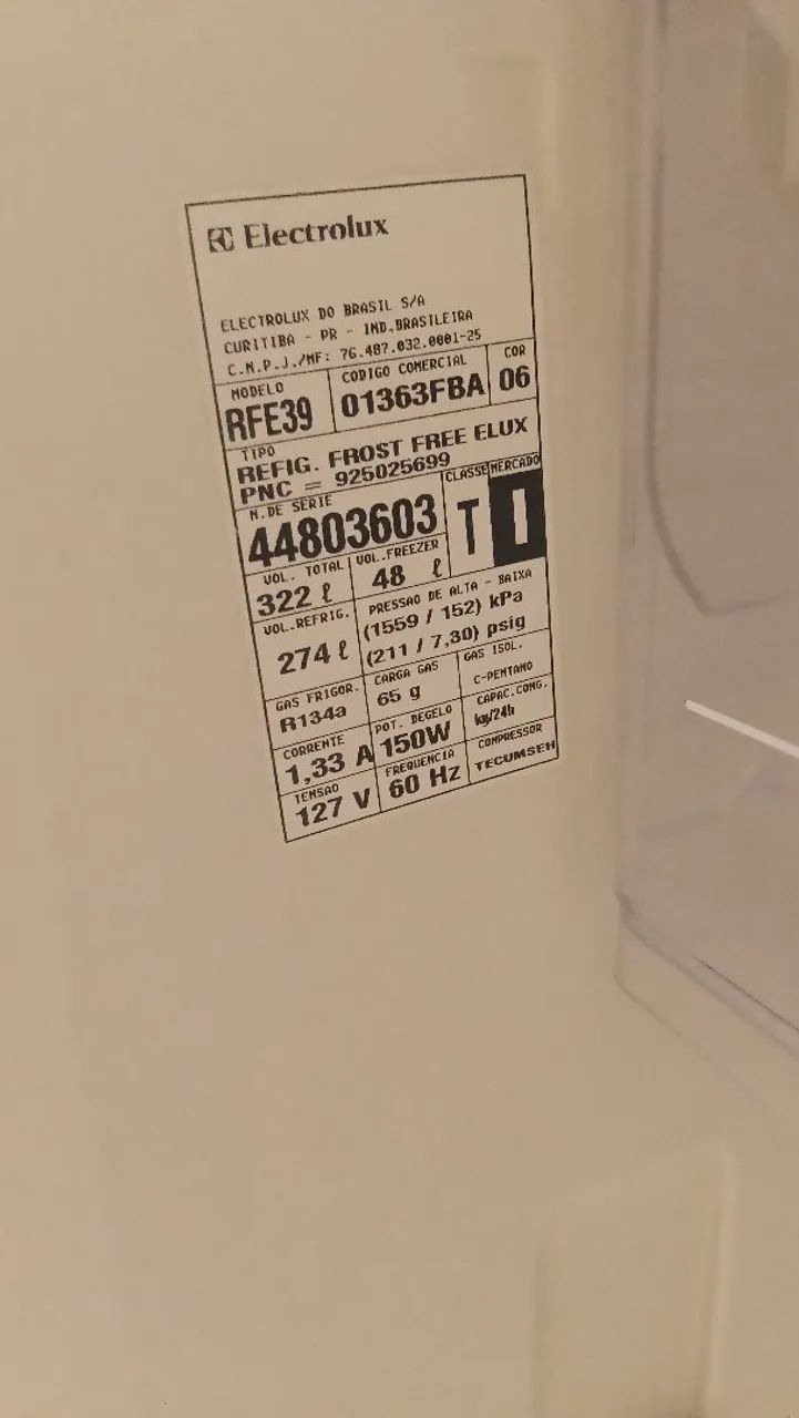 Geladeira Electrolux ESTRAGADA - Foto 3
