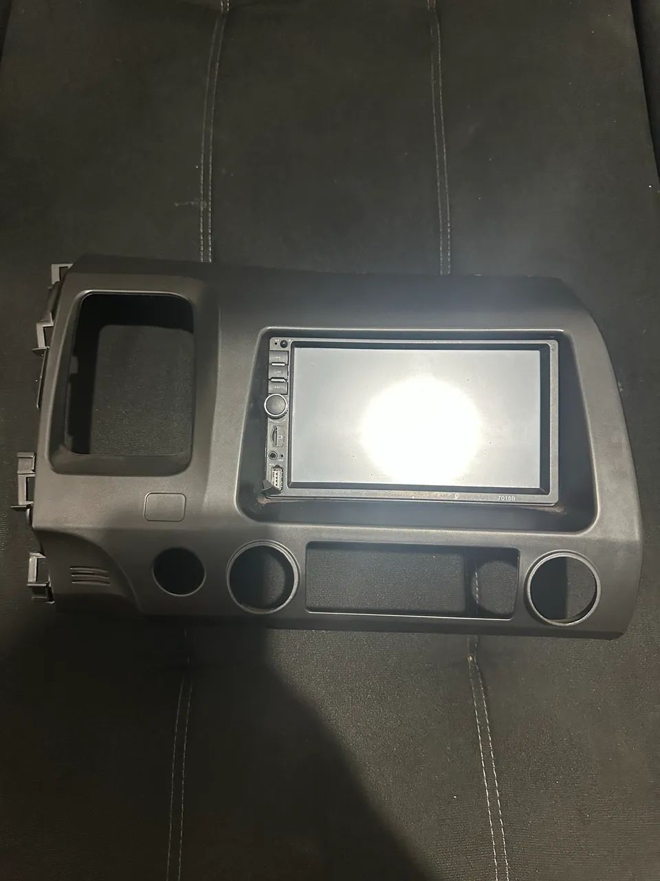 Kit multimídia 2 din 7 polegadas com moldura civic g8 - Foto 3