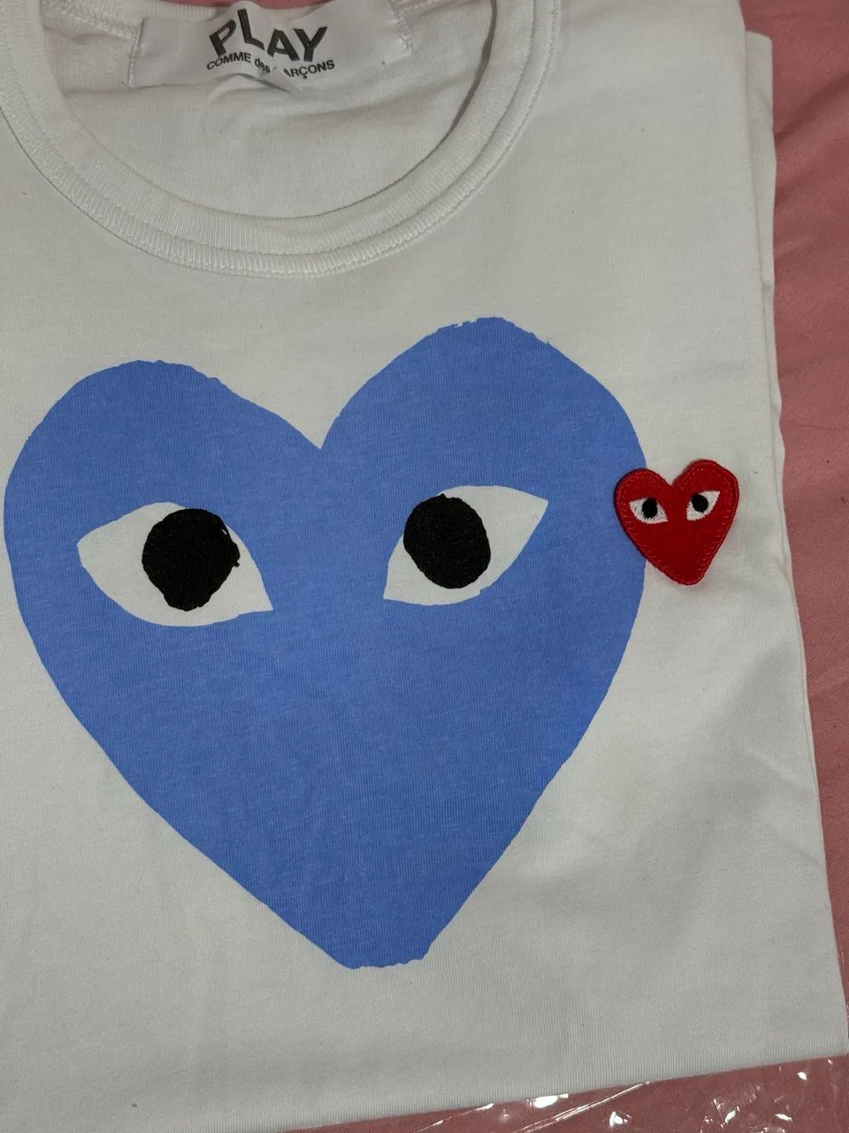Camisa Play Comme des Garçons (CDG) - Original - Foto 2
