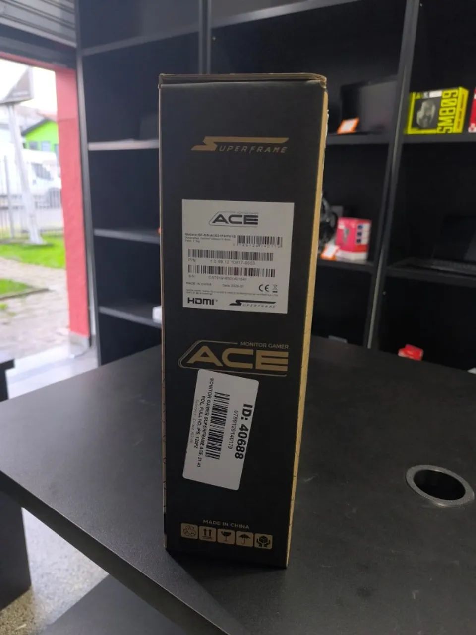 Monitor Gamer 22 Polegadas Superframe Ace - R$410,00 - Foto 3