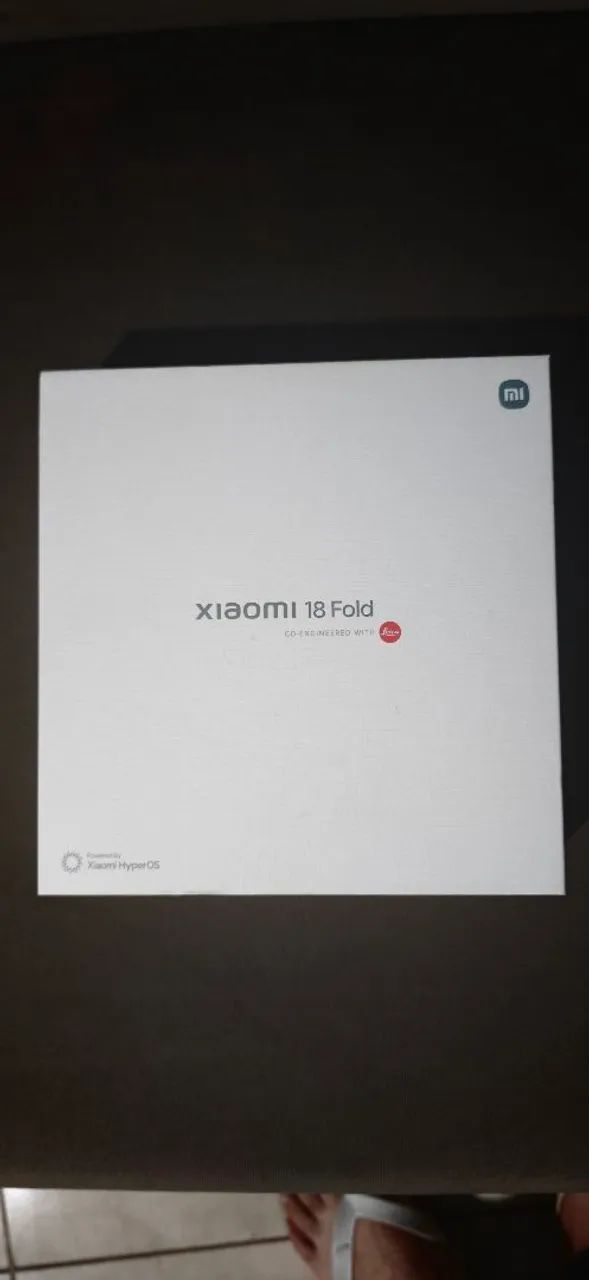 Vendo Xiaomi 18 FOLD 512/12GB PRETO