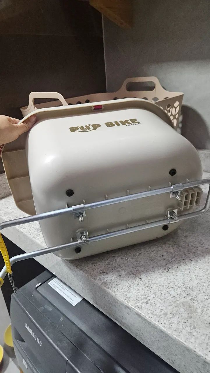 Cadeirinha bike pet - Foto 6