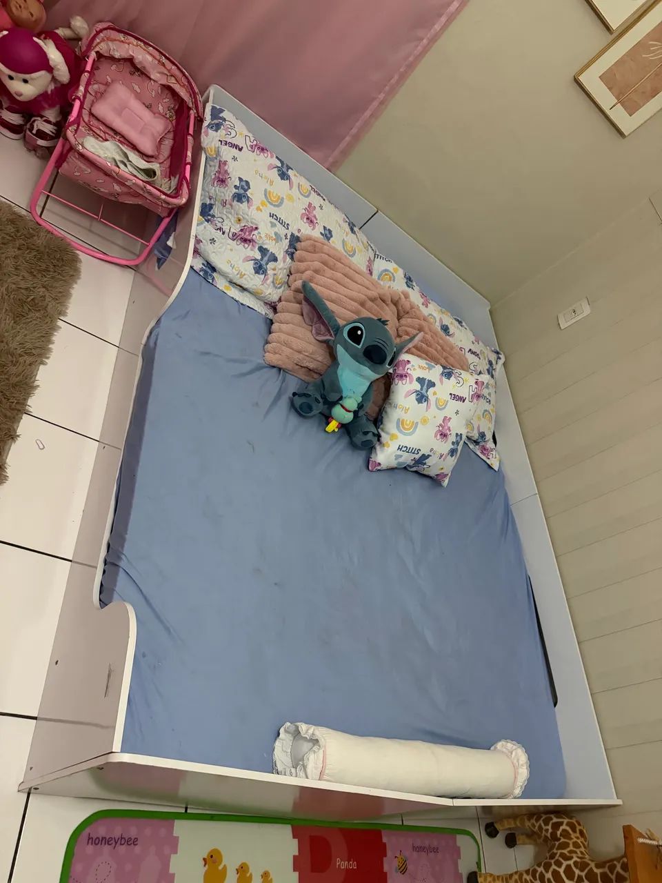 Cama montessoriana + colchão 
