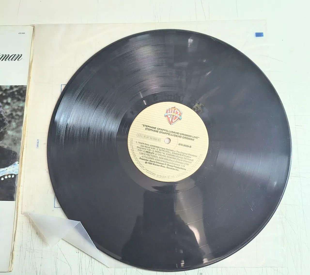 Lp Vinil - Stephane Grappelli And David Grisman - Live - Foto 4