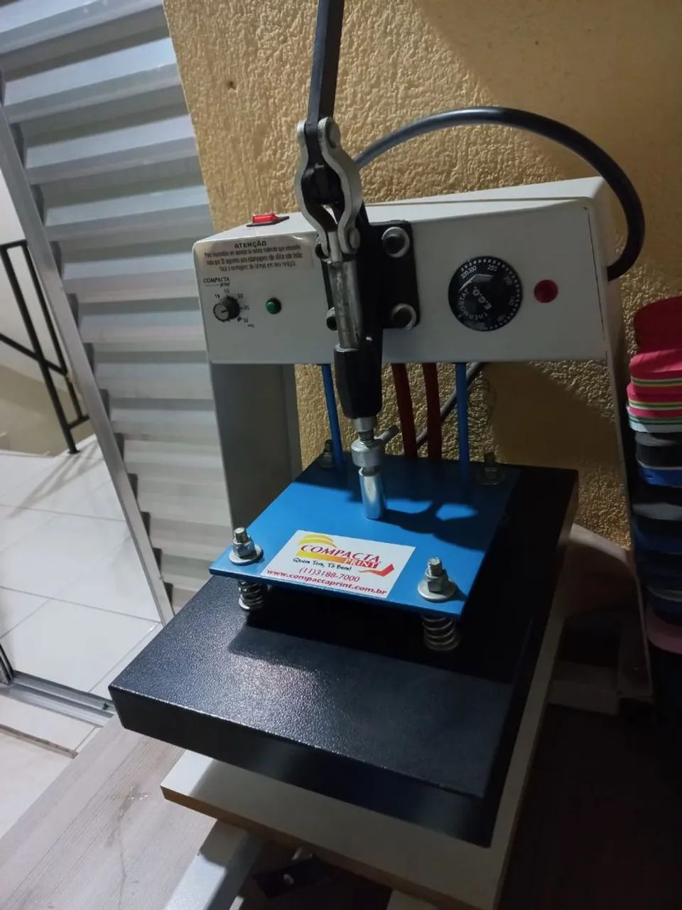Prensa térmica compacta print