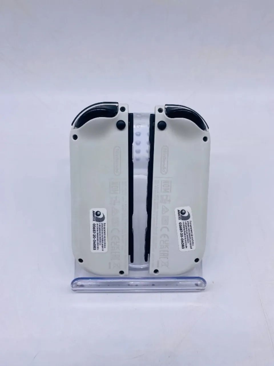 Nintendo Switch Oled Branco Usado Com Case + Tennis e NBA 2K19 Usado - Foto 5