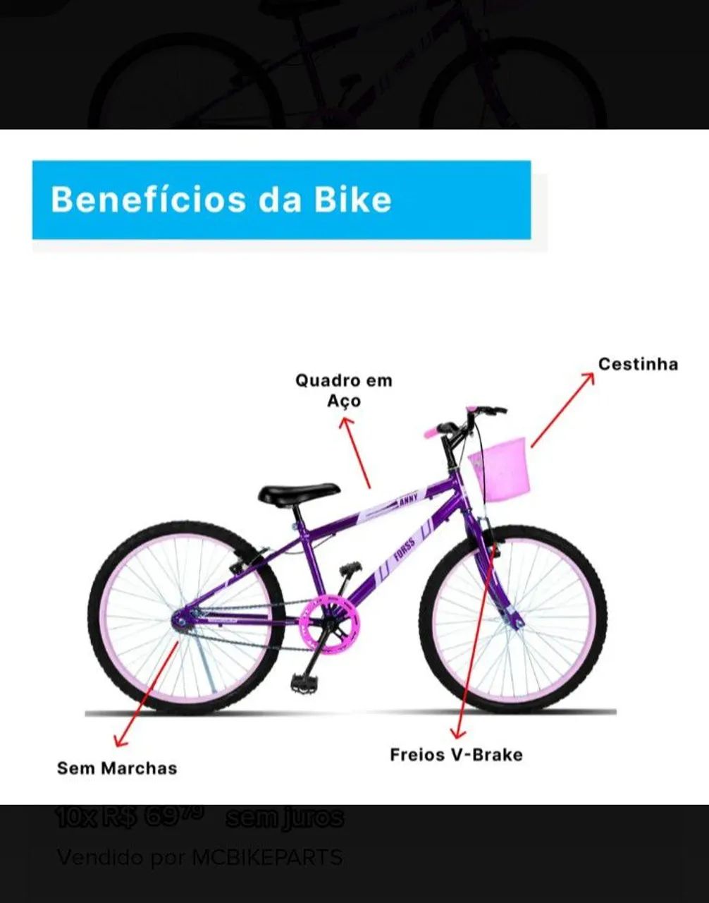 Bicicleta aro 24 - Foto 2