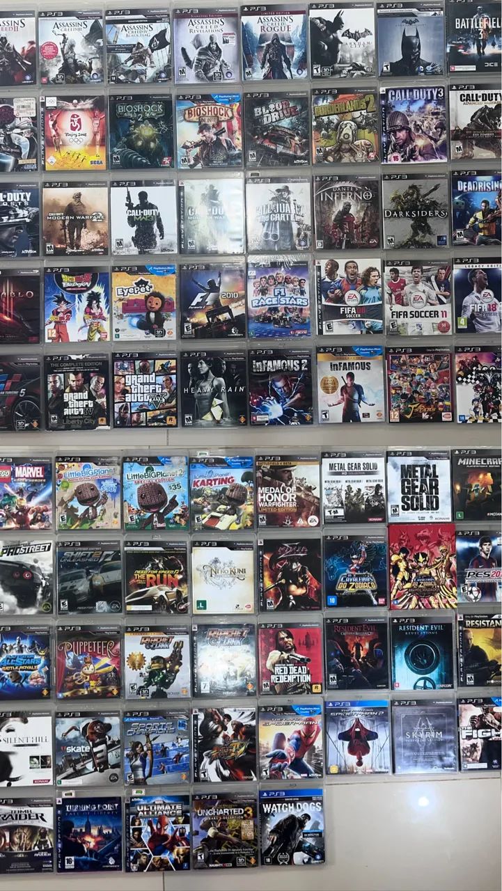 Jogos de todas as plataformas a partir de R$ 10,00
