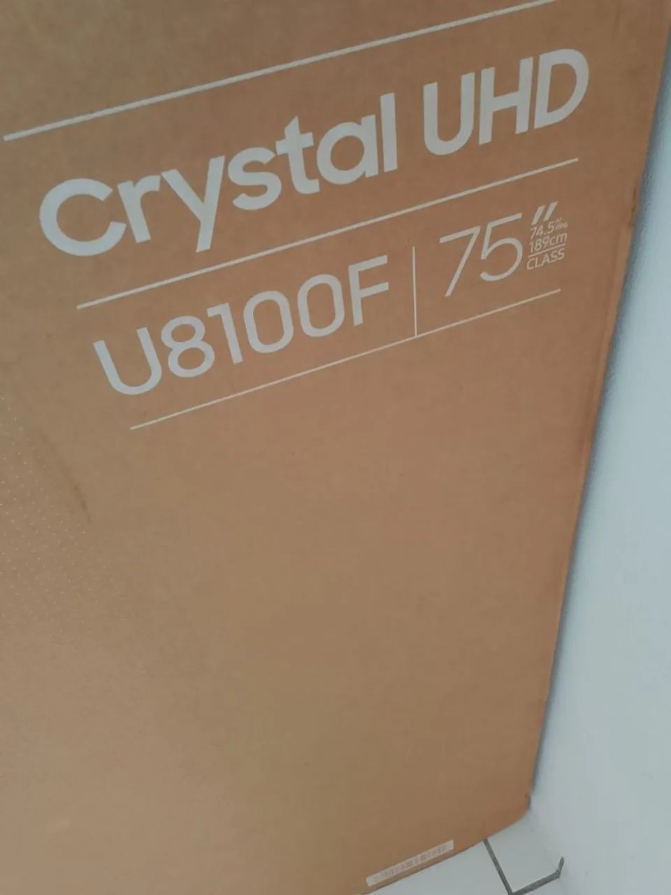 Vendo TV Samsung 75 semi nova 