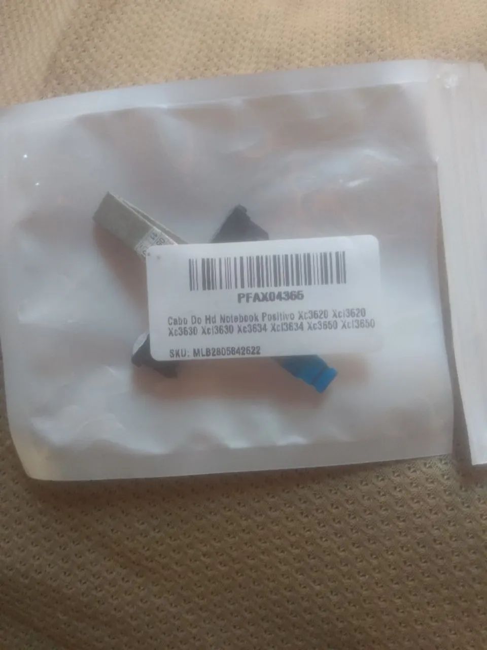Cabo flat sata pra ssd e hdd.