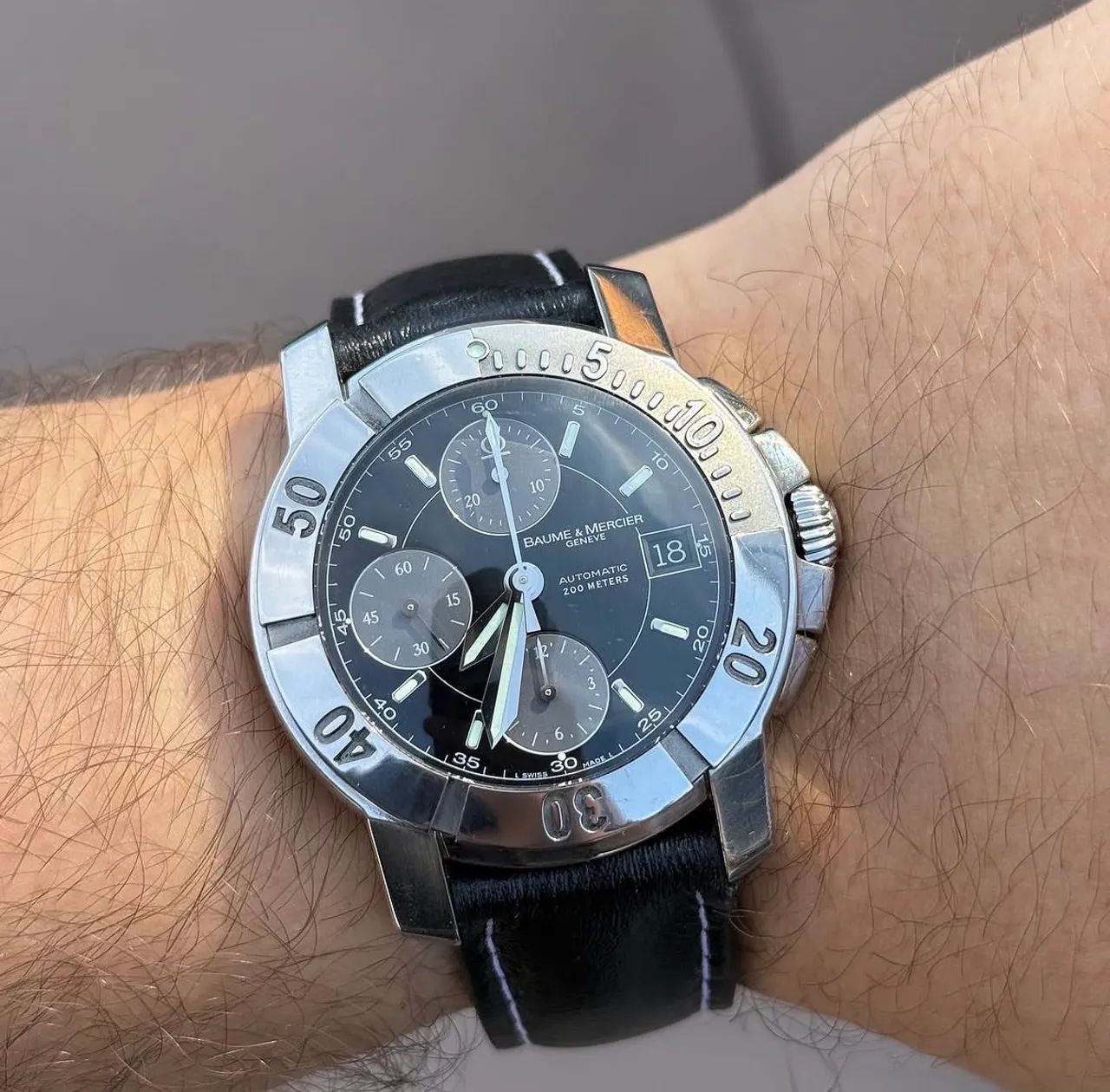 Baume mercier capeland cronógrafo - Foto 2