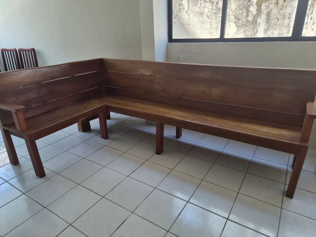 Banco de madeira 