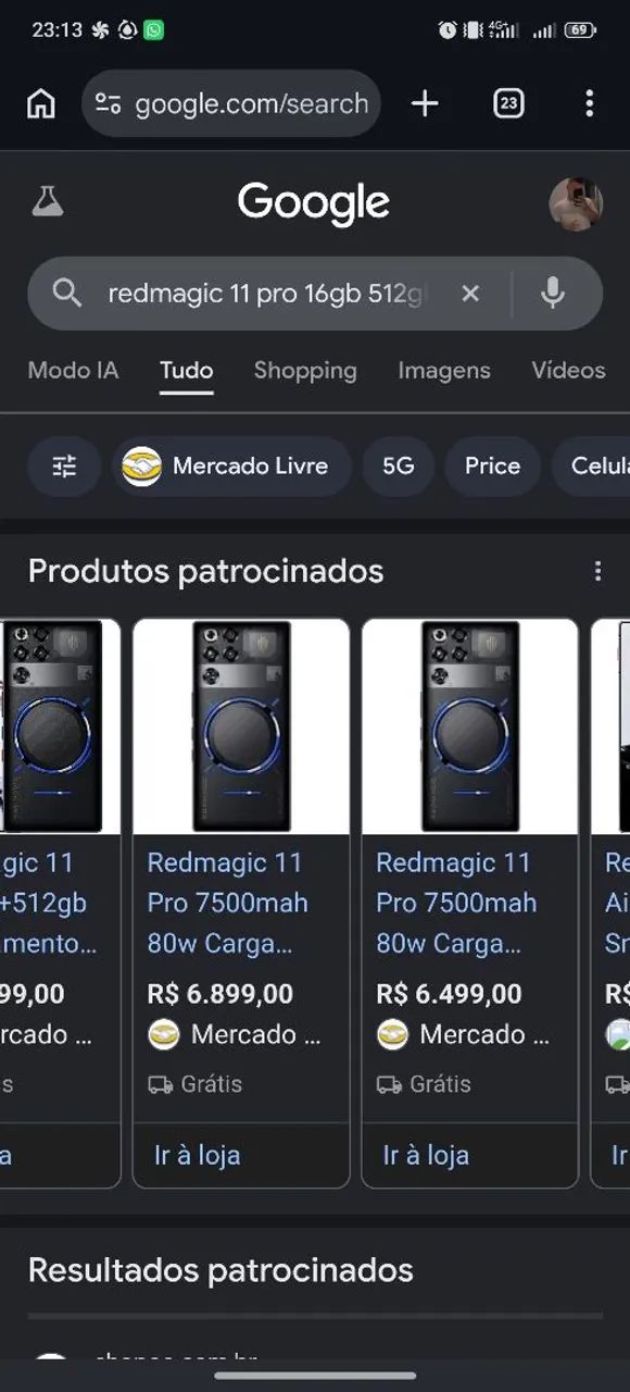 Redmagic 11 pro+ 16/512gb