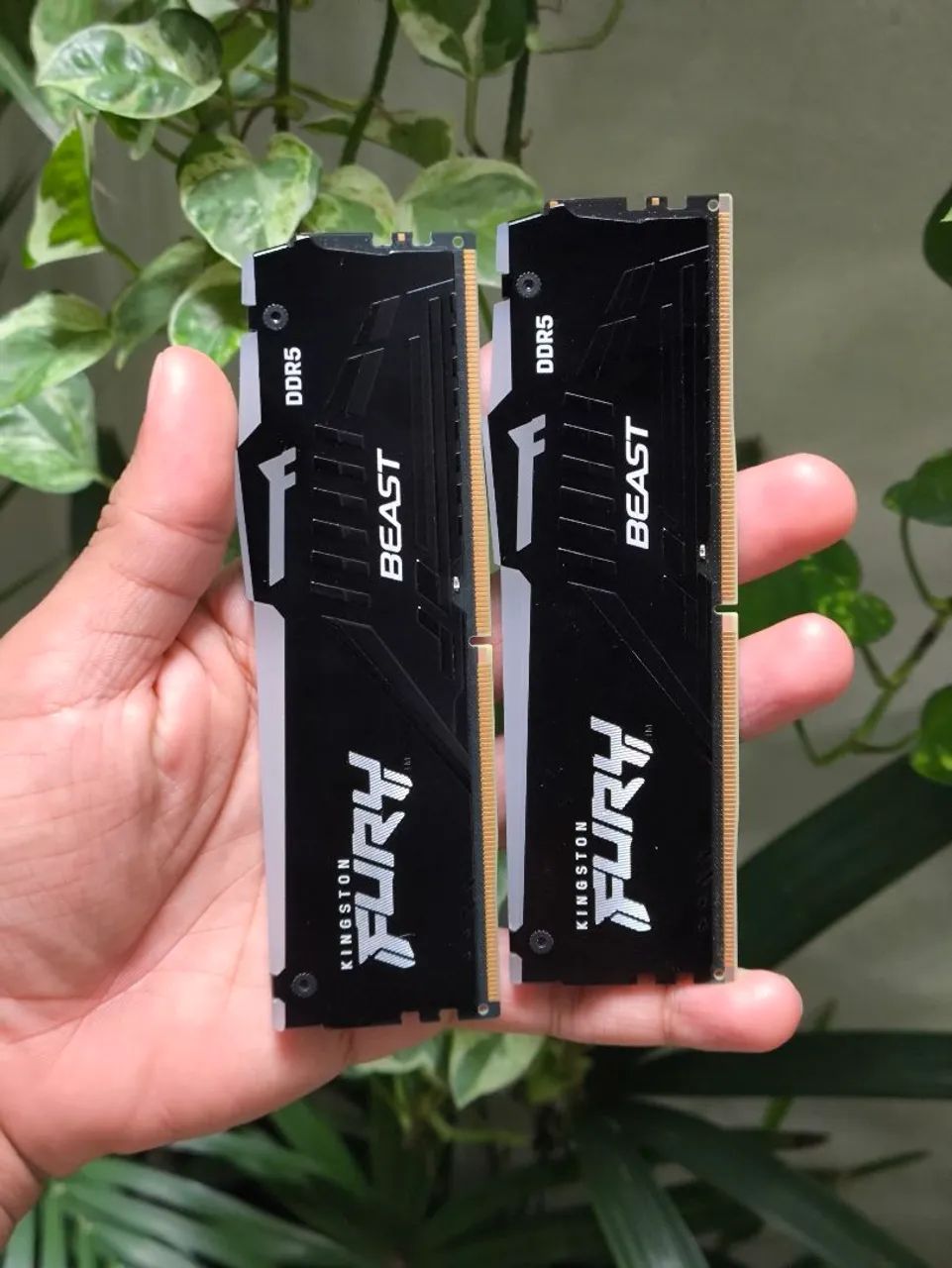 Memória RAM DDR5 Kingston fury 16GB 6000Mhz (2x8) RGB - Memória