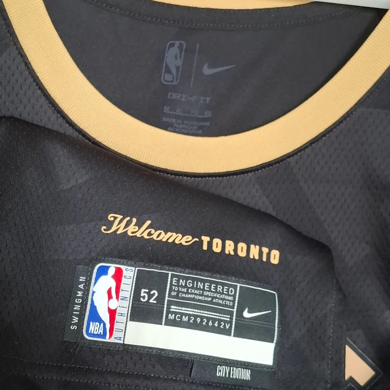 Regata Nba Toronto RAPTORS City Edition Original  - Foto 3