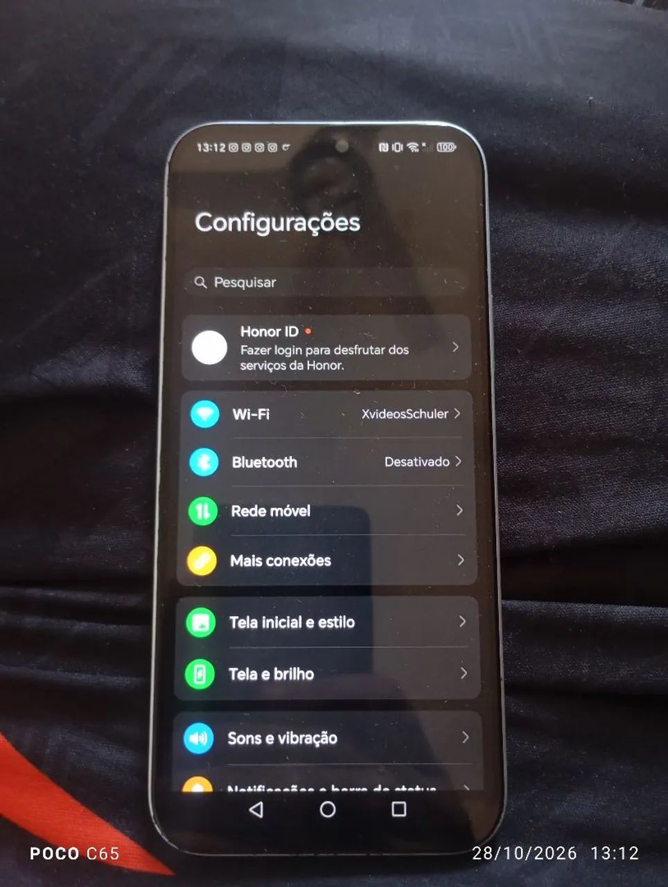 Celular Honor ,256 gb 