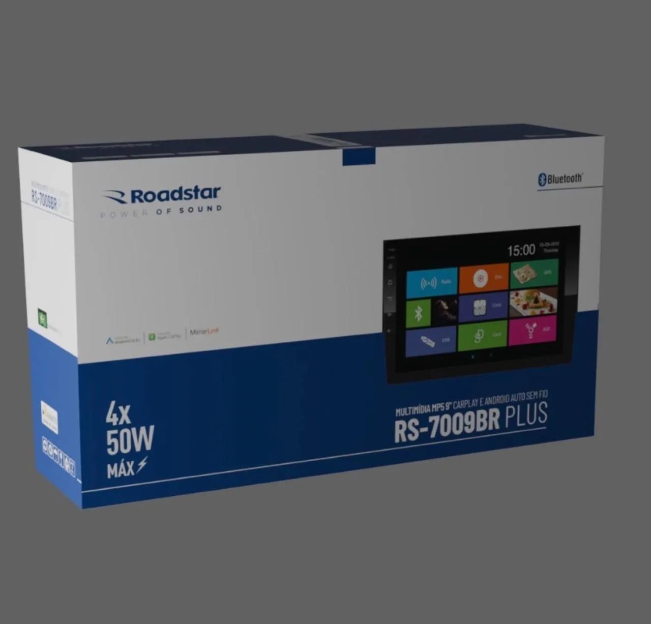 Multimídia RS7009BR 9 Polegadas Carplay sem fio  - Foto 2