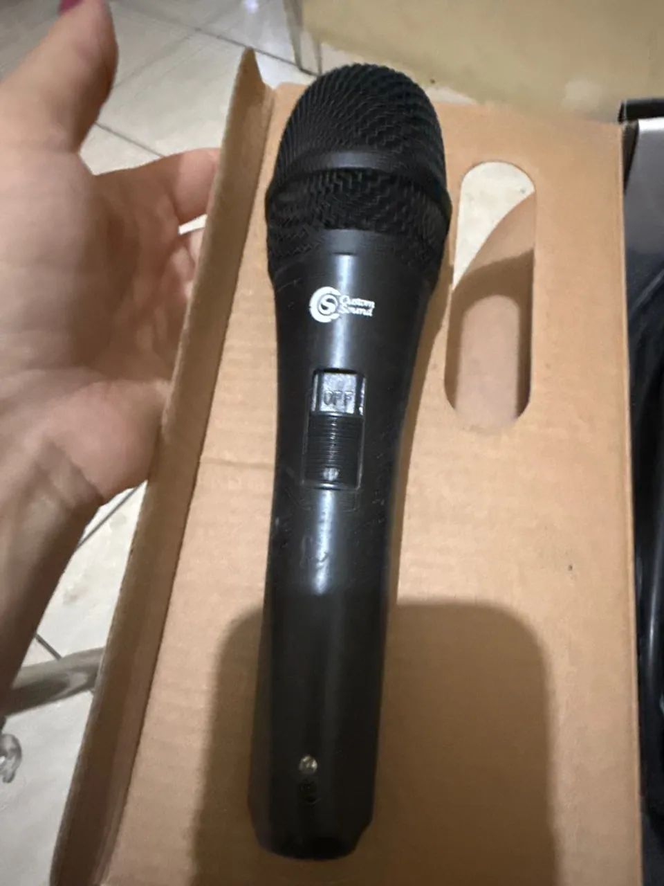 Microfone Custom Sound Csms 835  - Foto 4